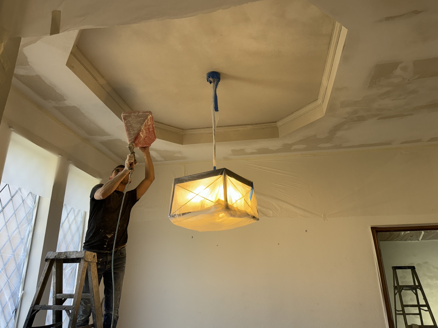 Popcorn Ceiling Removal