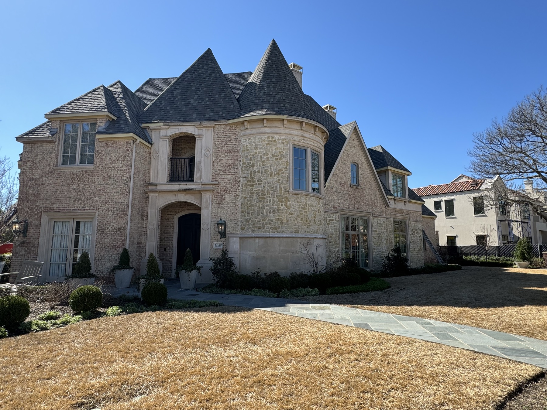 Luxury Preston Hollow estate painted by Optimized Painting Co. in Dallas